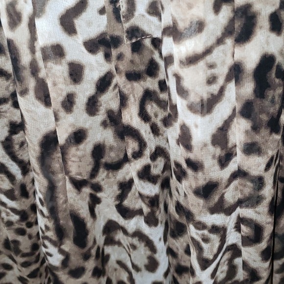 Calvin Klein Leopard print sleeveless dress in a Size: Large - Picture 6 of 6